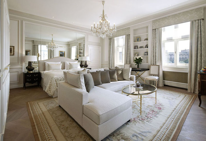 Apartment furniture, European style, elegant